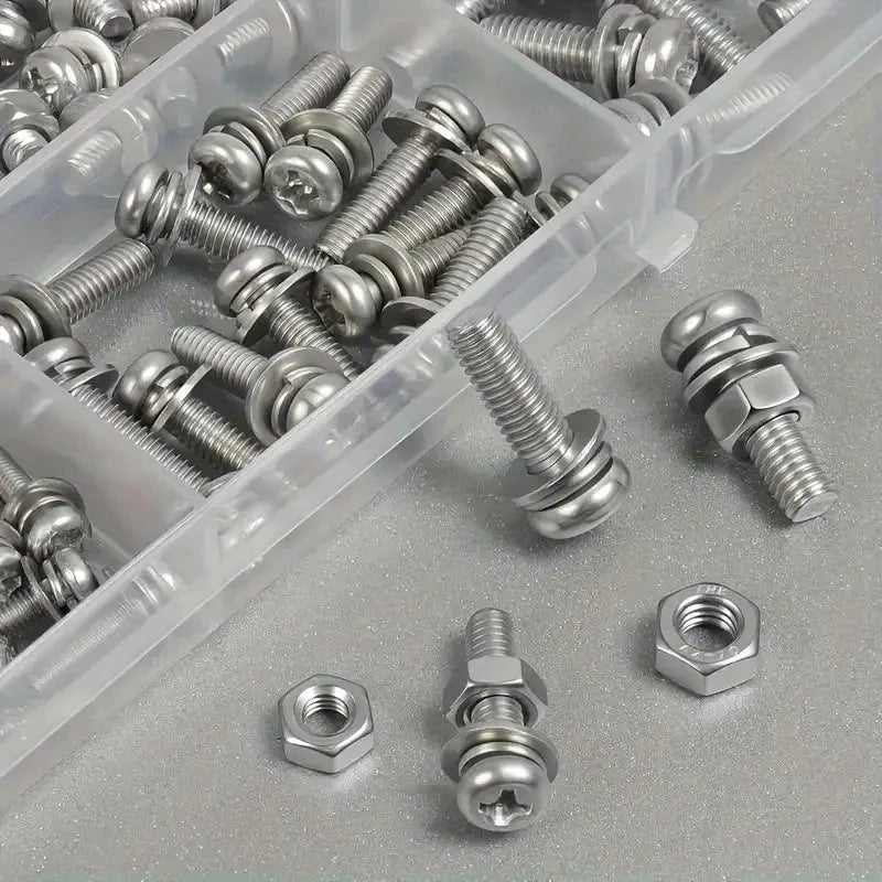 Hex Nuts and Bolt Set - 320 pieces/120 pieces