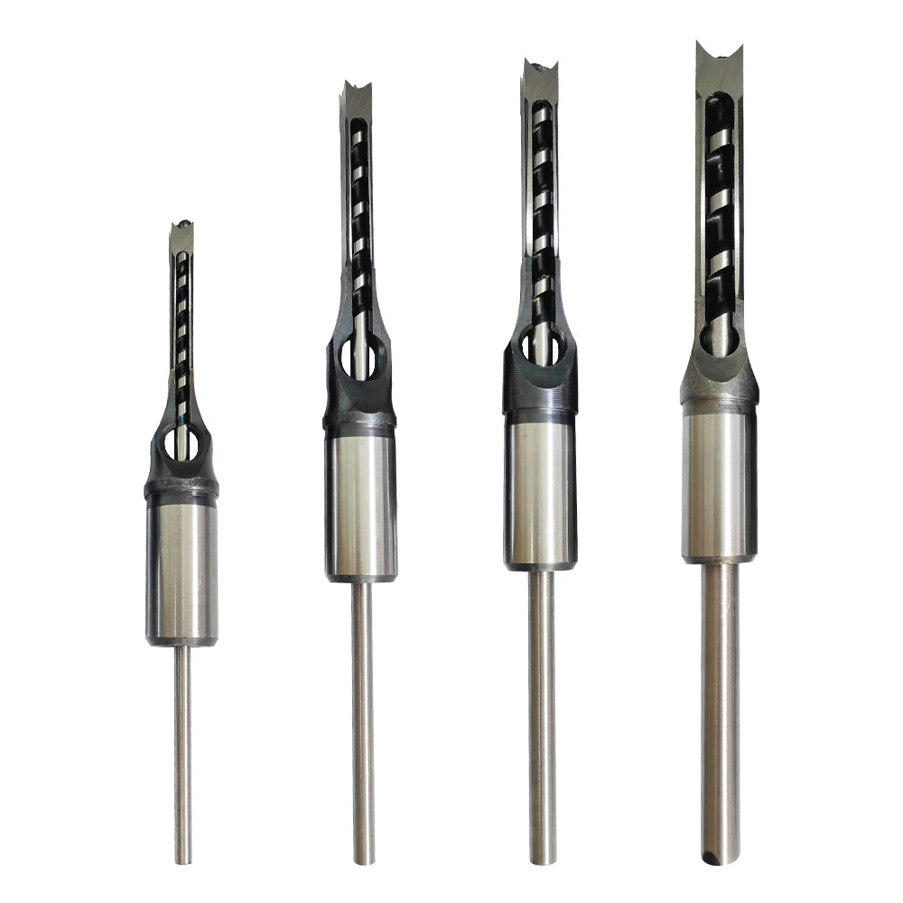British System Woodworking Square Hole Drill DIY Woodworking Square