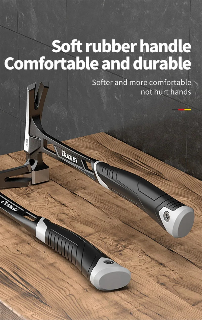 Multifunction Magnetic Claw Hammer for Woodworking Non-slip