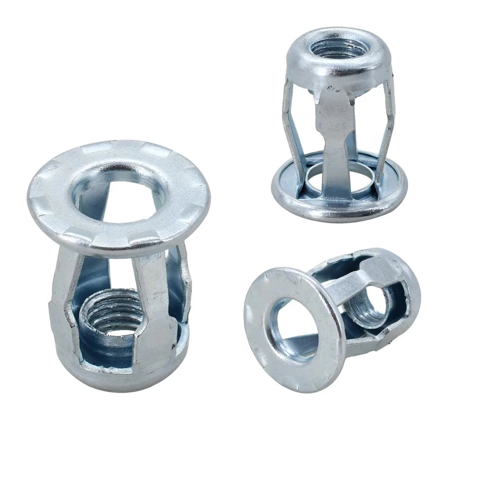 20/30/50Pcs Petal Shape Rivet Nut Screw Bolt Kit Expansion Metal