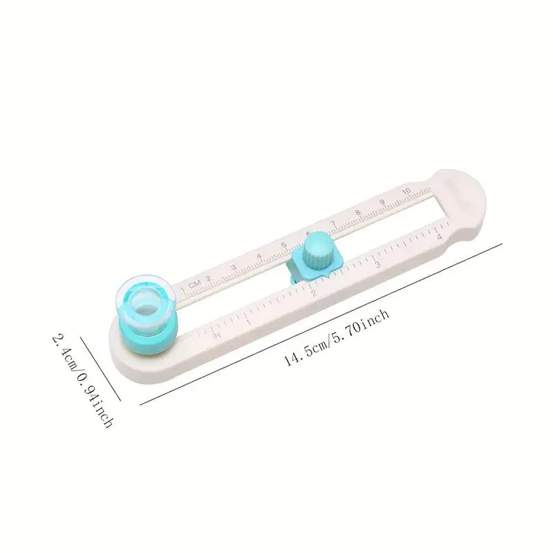 360° Adjustable Circle Cutter - Precision Scrapbooking Tool