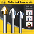 M35 HSS Chamfering Cutter — 60°, 90° & 120° Chamfer Router Bit for ...