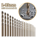 M35 Cobalt HSS Drill Bit — 1mm to 13mm Individual  - View 1