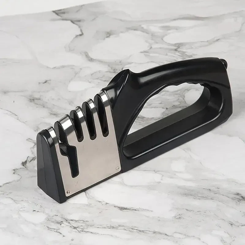 Kitchen 4 Segment Knife Sharpener Multifunctional Portable Non-slip