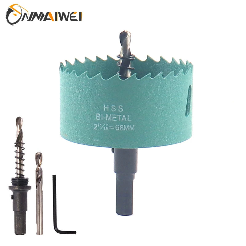68mm Wood Hole Saws M42 Bi-Metal Drill Bit Cutter Carpentry Tools
