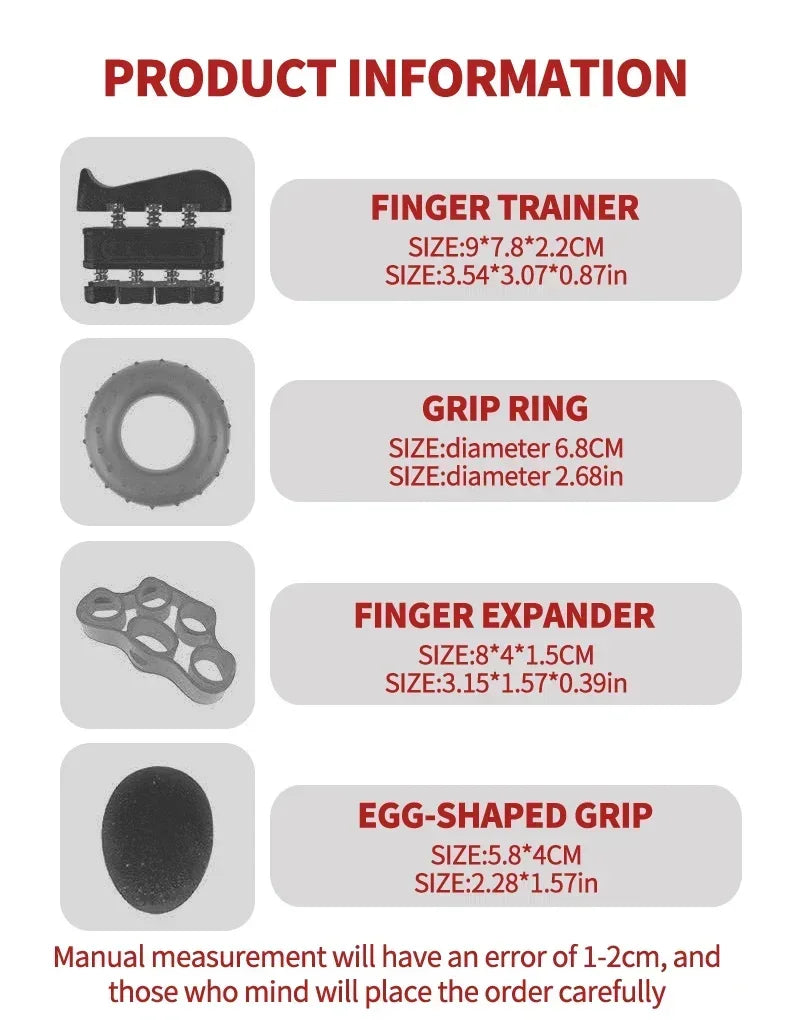 Gripper Kits Countable Strength Exercise Pliers Finger Exercise