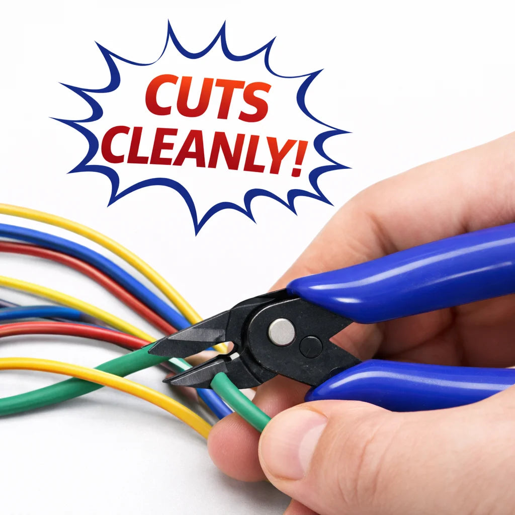 1PCS Wire Cutter Cutting Pliers, Precision Side Nippers for DIY
