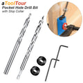Twist Step Drill Bit With Stoper Locator For Kreg Jig Guide Manual ...