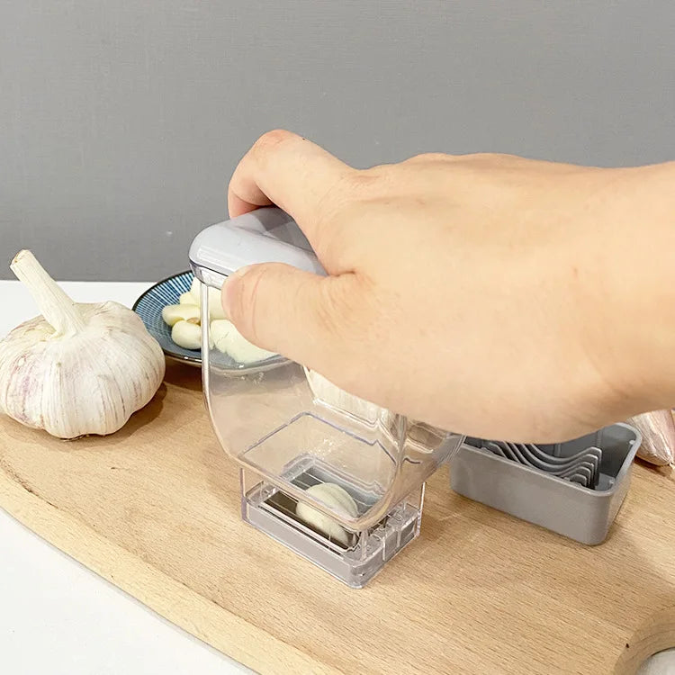 Manual Pressing Garlic Grinding Grater Cutter Cooking Tool Garlic