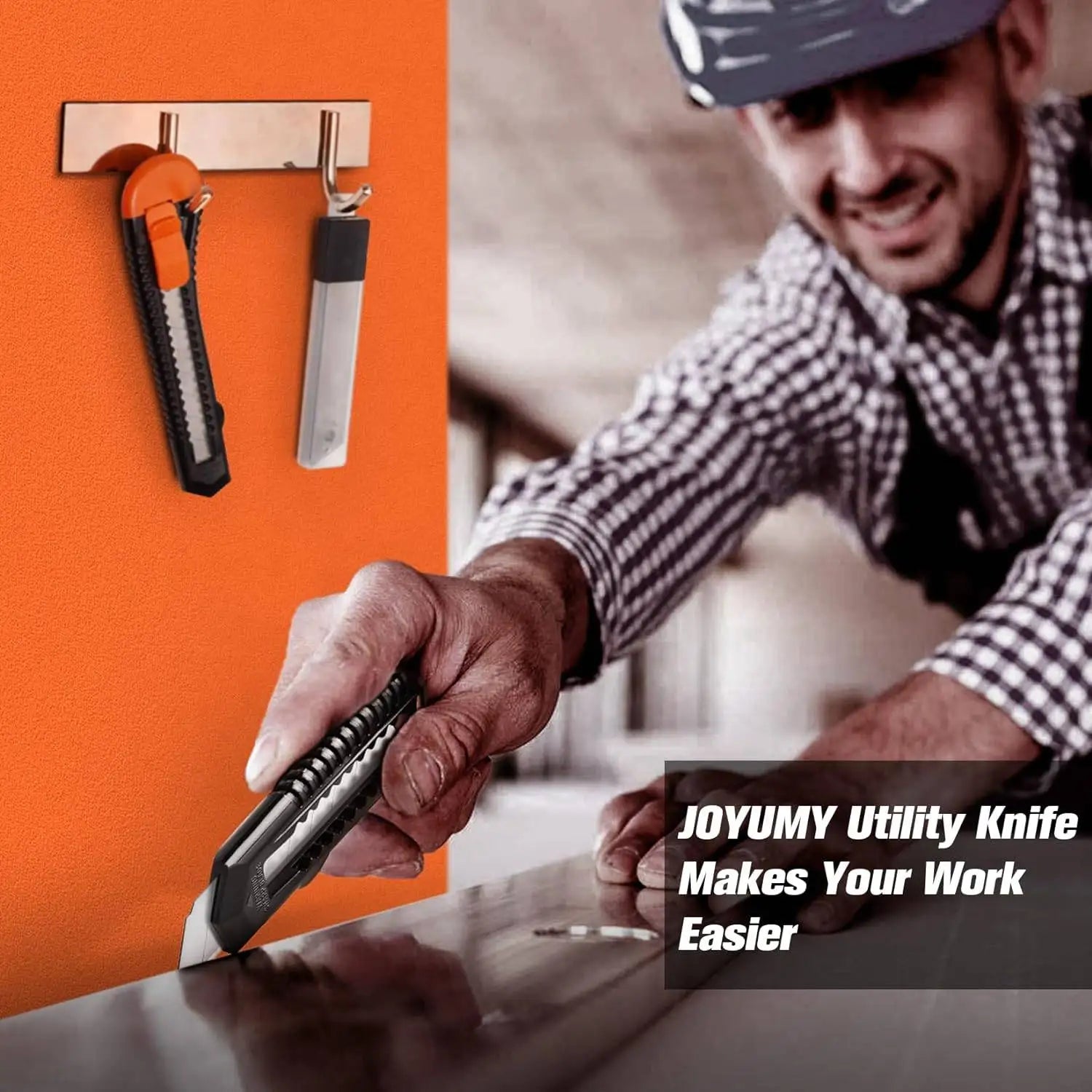 3 Pack Utility Knife Box Cutter Retractable