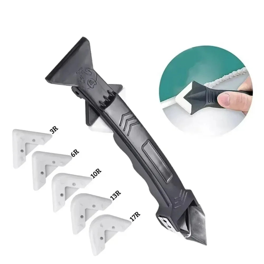 Silicone Scraper Squeegee Glue Remover Knife Caulking Angle Beauty