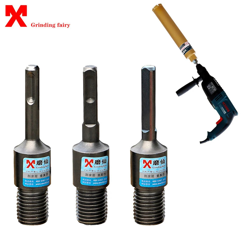 M22 SDS Plus Drill Bit Adapter & Connector Set — Square - View 1