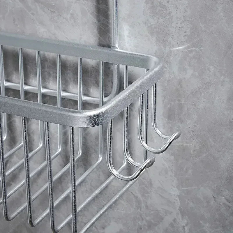 Convenient Toilet Shower Rack with No Drilling Installation Bathroom