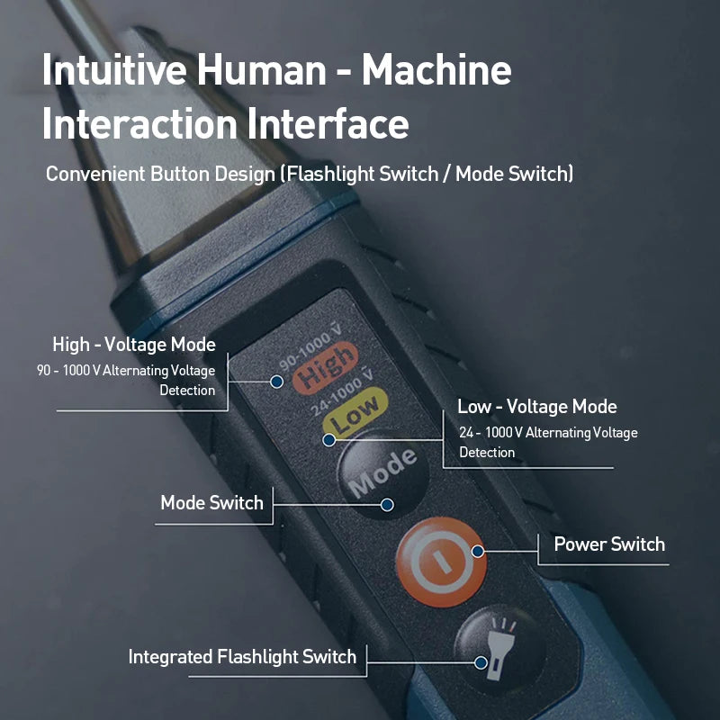 Bosch GVD 1000-17 Non-Contact Voltage Detector 24V-1000V Voltage