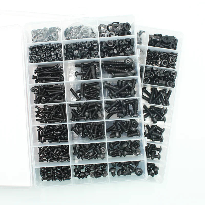 2510p Hex Hexagon Socket Button Head Screw Kit M2 M2.5 M3 M4 M5 M6