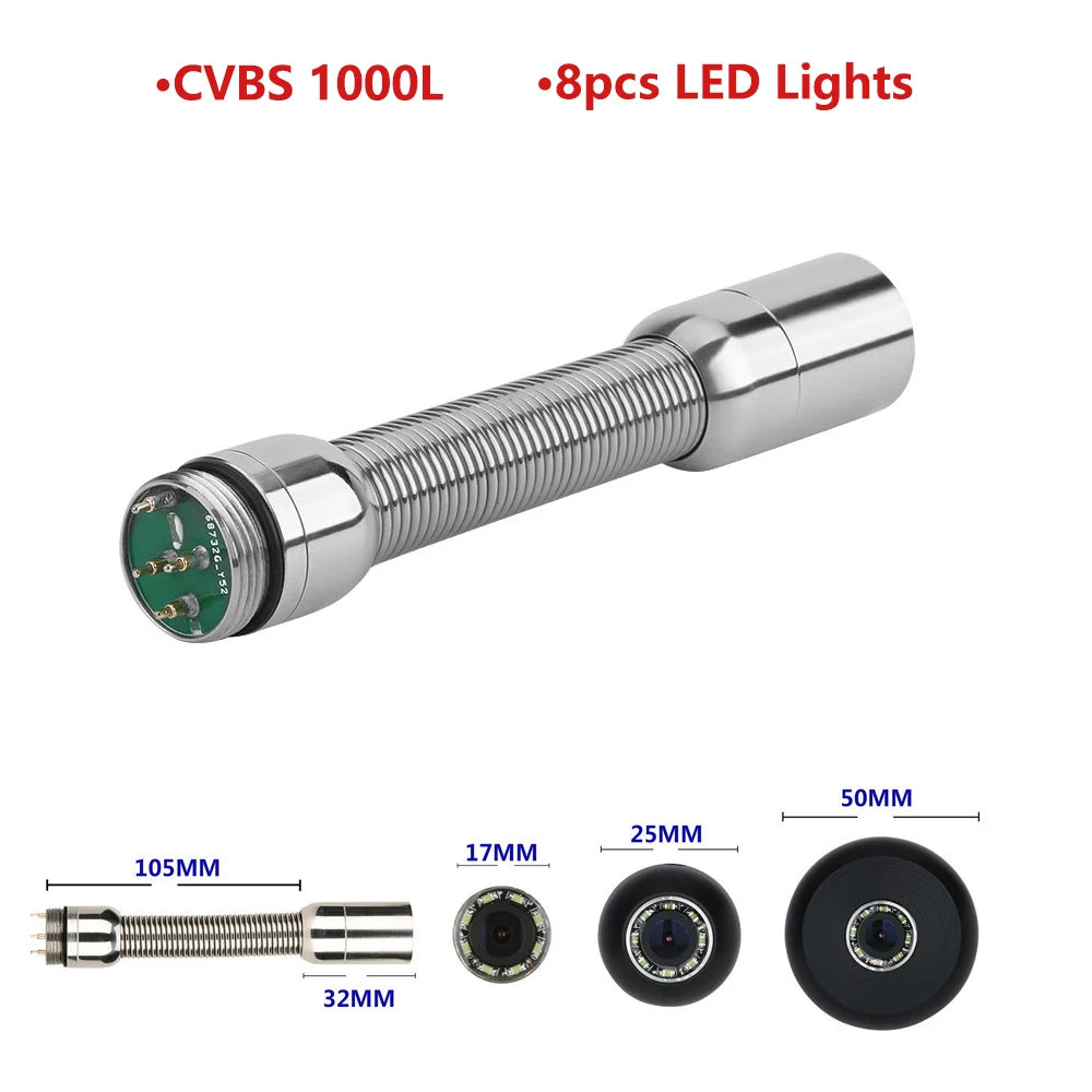 17/23MM 512Hz/720/1080P AHD Camera Head or Connector