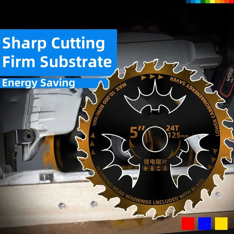 Circular Saw Blade for Wood Cutting – 4" to 7.25" Electric Woodworking Saw Blade 24T Alloy 110–185mm