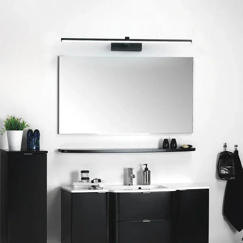 Modern LED Wall Light Bathroom Hardwares Wall Lamp Three Colors