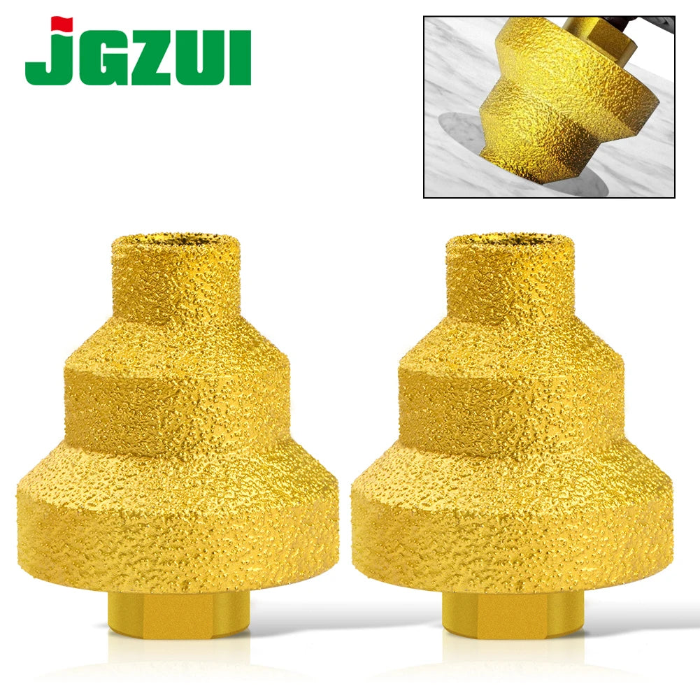 Brazed Pagoda Drill Bit M10 M14 Brazed Diamond Tower Drill Tile Sto...
