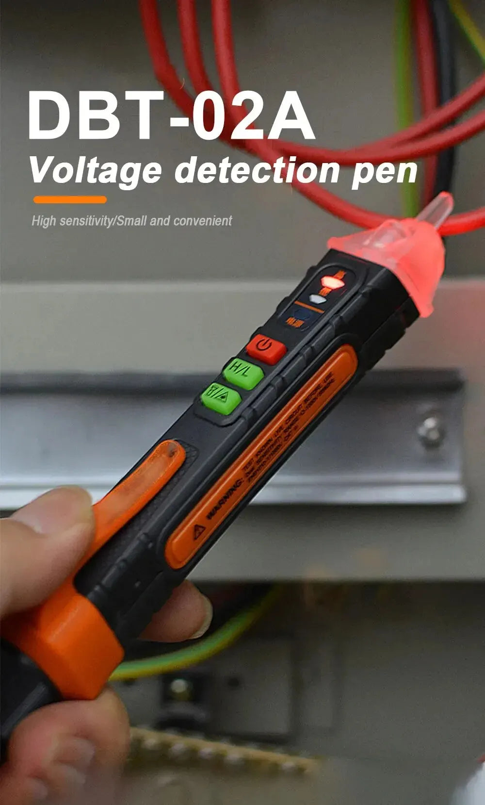 MUFASHA Non-Contact Voltage Detector Electrical Pen AC Voltage Tester