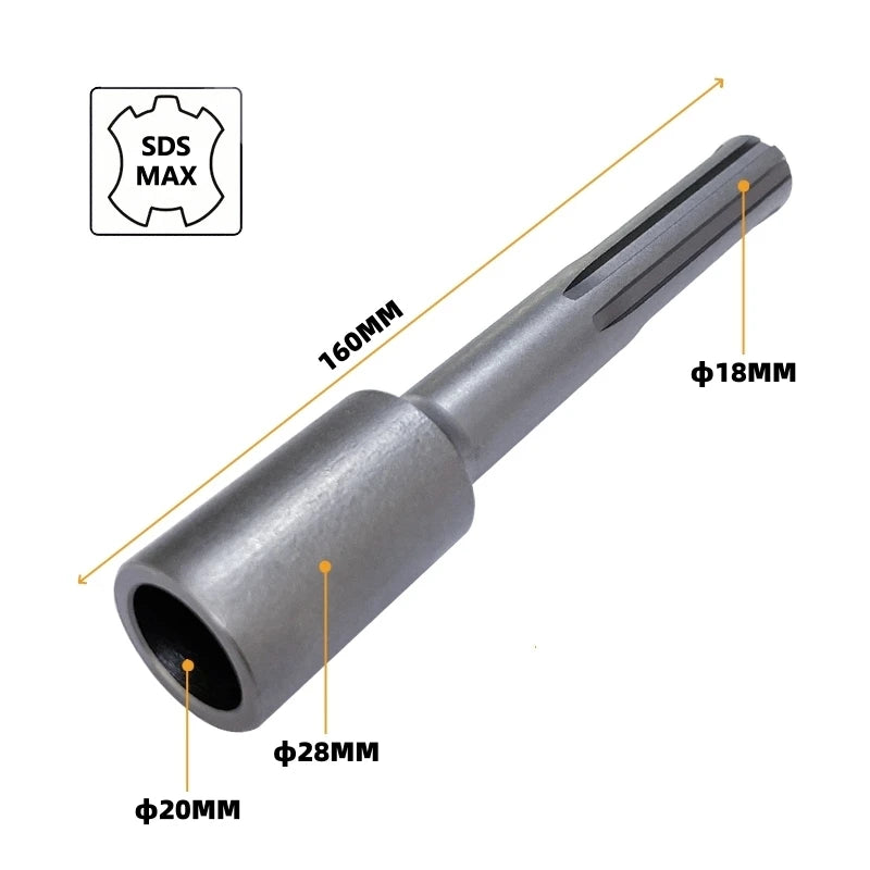 SDS Max Shank Ground Rod Driver Earth Stake Grounding Rod Hardened