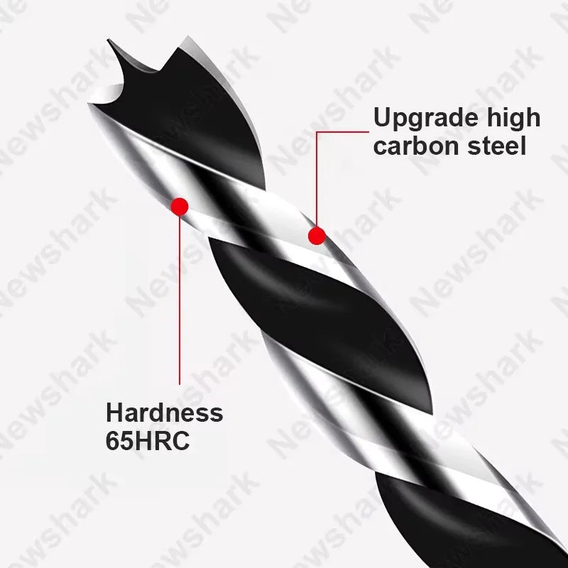 8pcs Woodworking Drilling Bit, 3-10mm Fried Dough Twists Bit Set