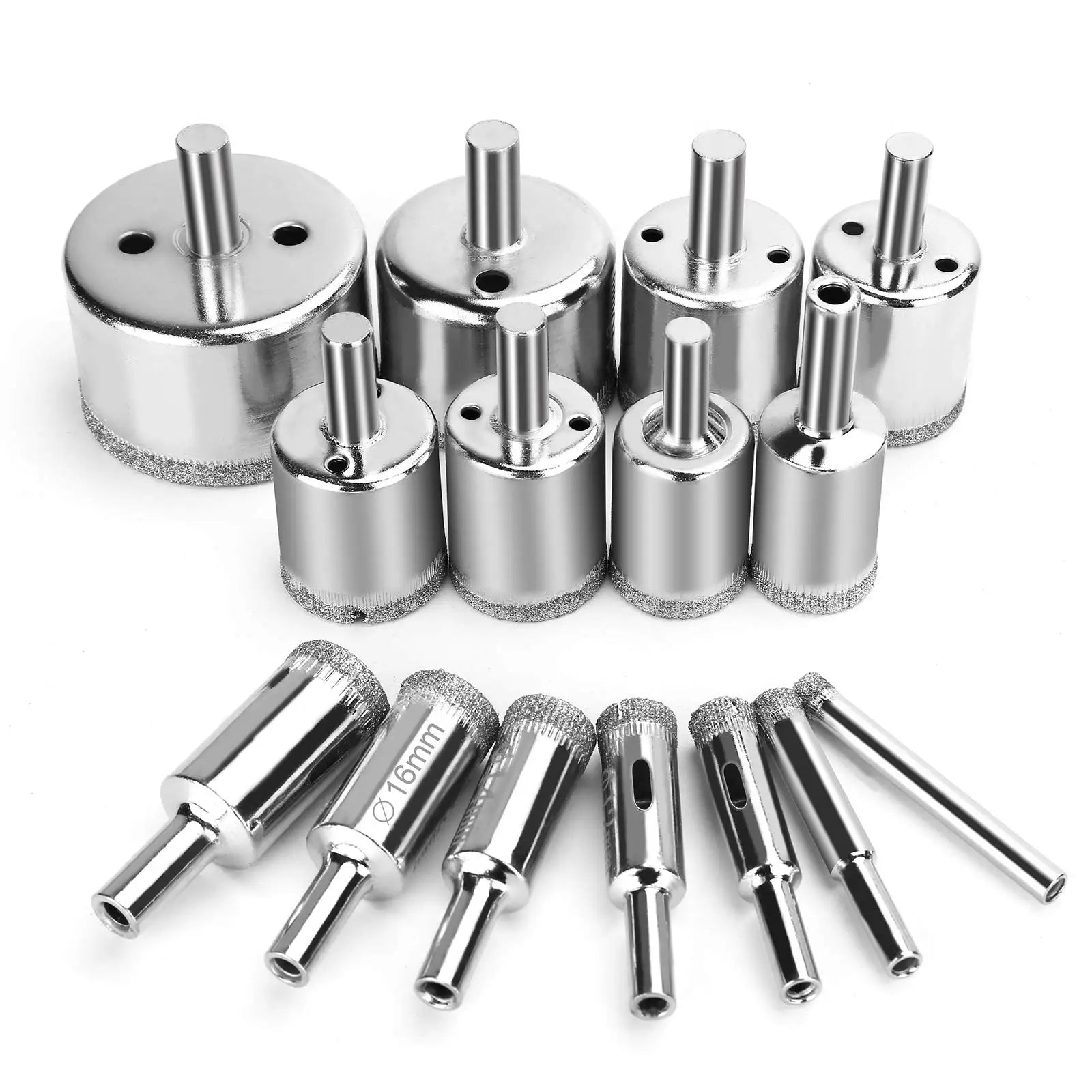 Diamond Hole Saw Drill Bit — 6mm to 50mm for Ceramic, Glass, Marble...