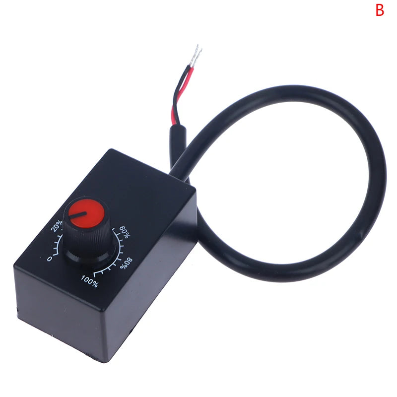 0-10V DC Knob Dimmer Potentiometer for LED Grow Lights & Drivers