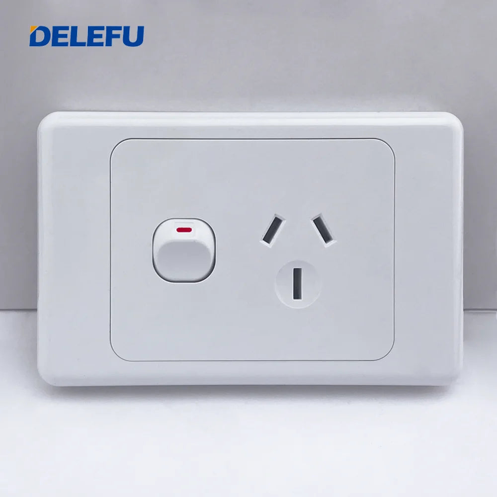 Australian standard socket 118 type White New Zealand Argentina SAA