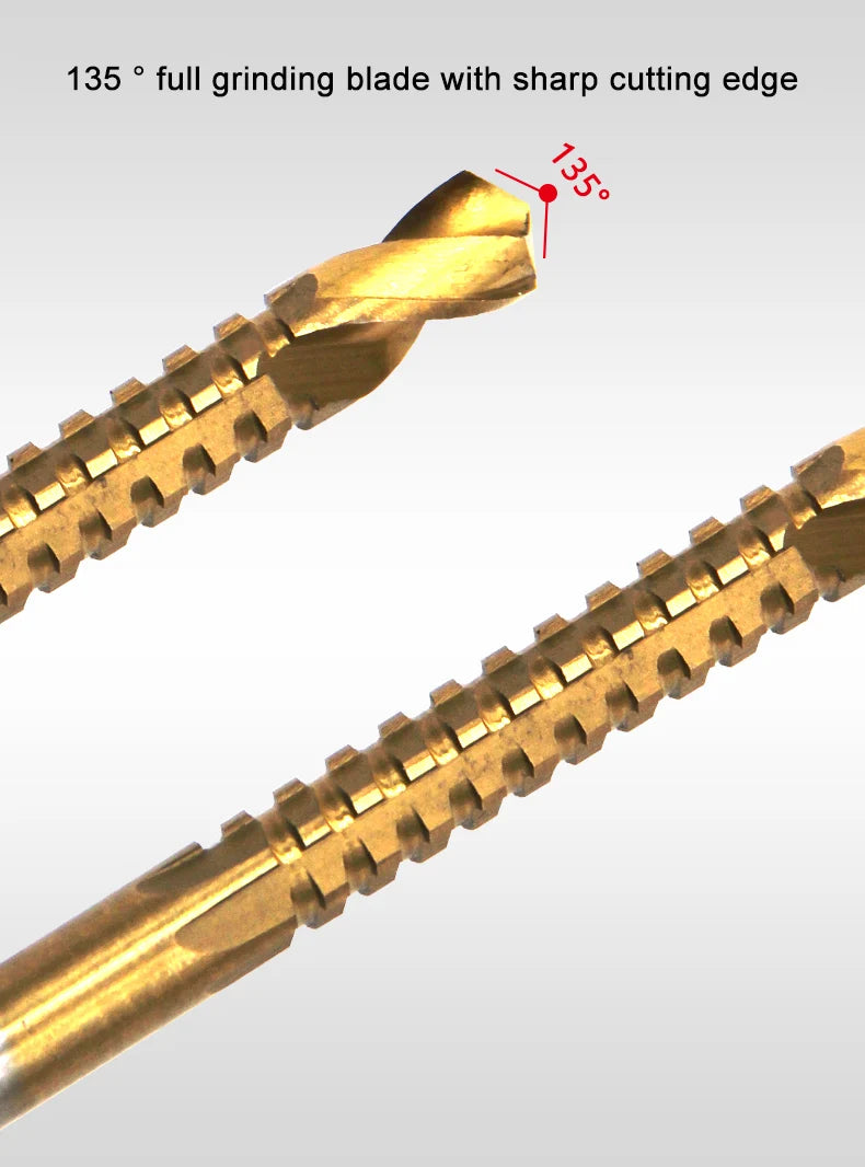 HSS Drill Woodwork Hand Electric Drill Drilling Bit Serrated Twist