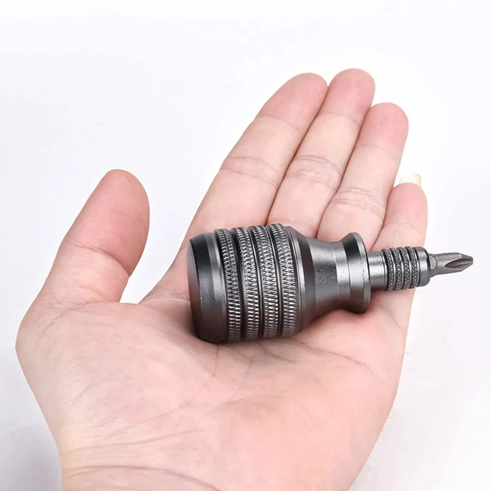 7-in-1 Industrial Mini Screwdriver Set - Aluminum Alloy Handle with