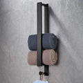 40cm Self Adhesive Towel Rack With Hooks Stainless Steel Towel Holder
