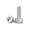 304 Stainless Steel Hex Socket Screw Thread Metal Machine Bolts M3 M4