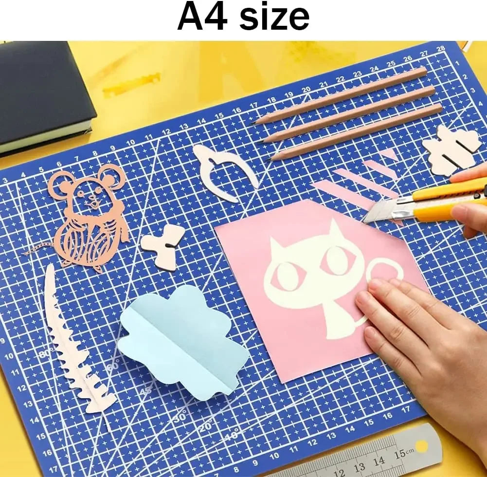 PVC Cutting Mat Workbench Pad for Sewing DIY Leather Craft Knife