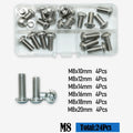 M2 M2.5 M3 M4 M5 M6 M8 M10 Button Head Socket Cap Machine Bolts Screw