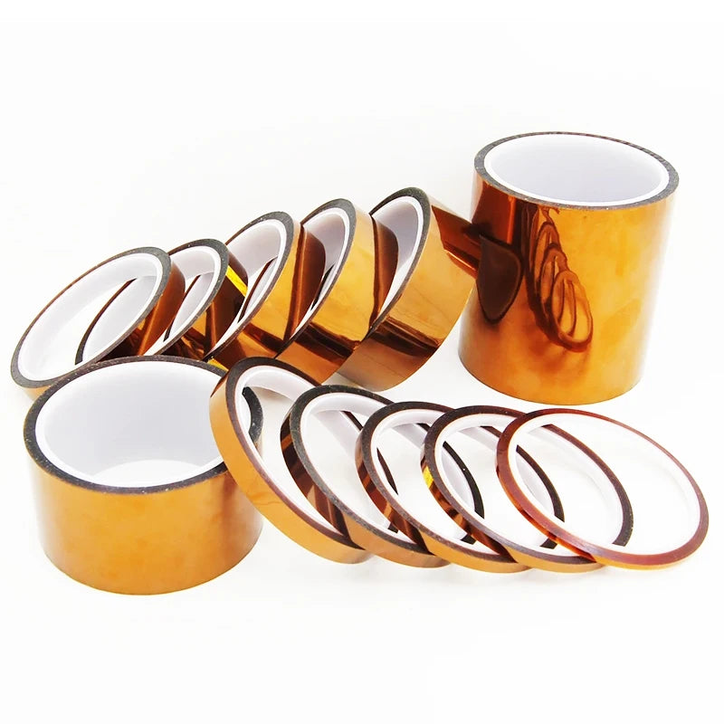 30m Long Gold Finger High Temperature Resistant Tape Polyimide Tape