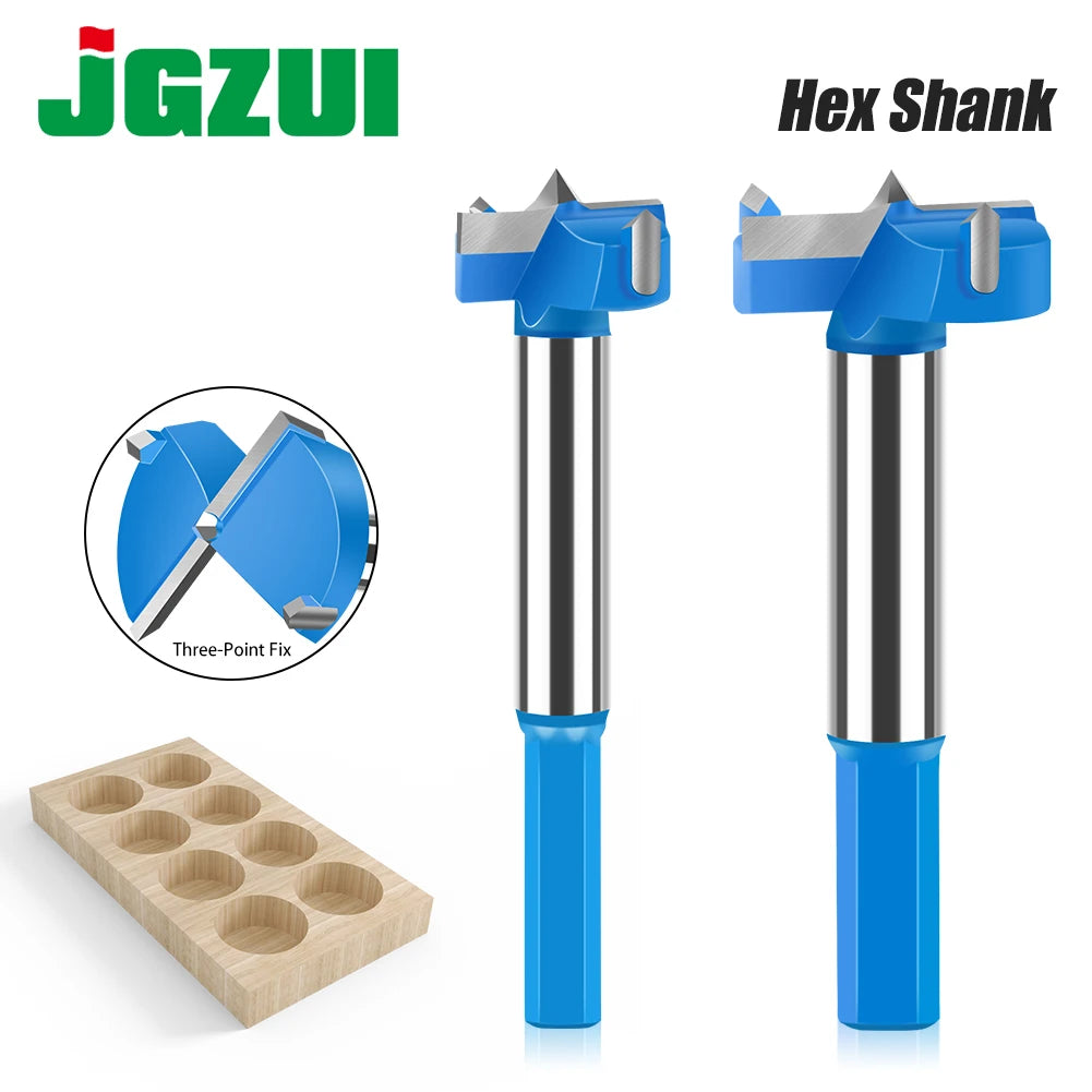 Hex Shank Hinge Boring Drill Bit 16-50mm Hole Saw Cutter Tungsten