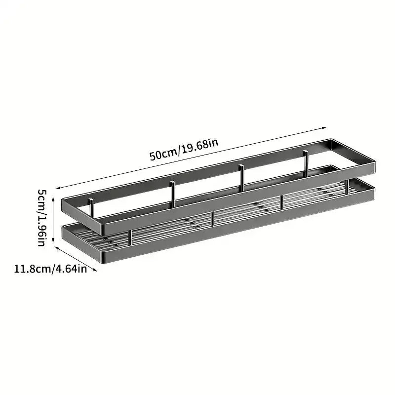Non drilling bathroom rack, shower room, bathroom space