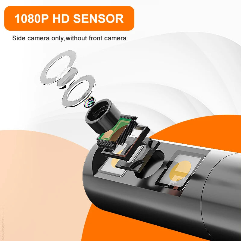 4.3'' Industrial Endoscope Camera 1080P HD 50m Rigid Cable Hand-held