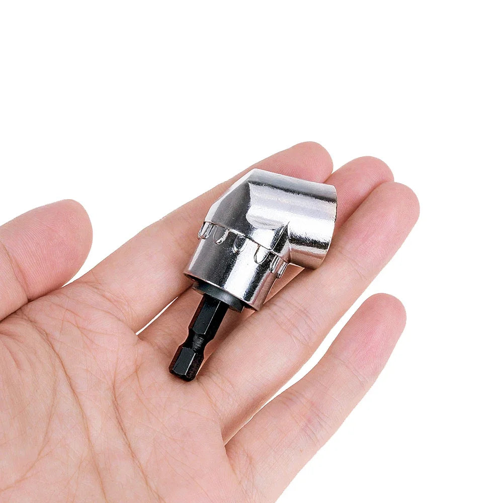 105 Degree Angle Screwdriver Set Holder Adapter Adjustable Bits