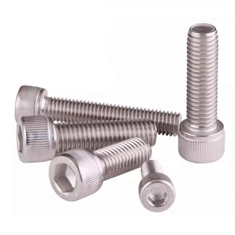 M3 M4 M5 M6 M8 Socket Cap Screws Stainless Steel Hex Allen Key Bolts
