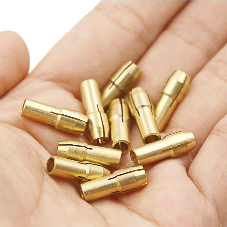 10Pcs Mini Drill Chucks Adapter 0.5mm-3.2mm Dremel Mini Drill Chucks