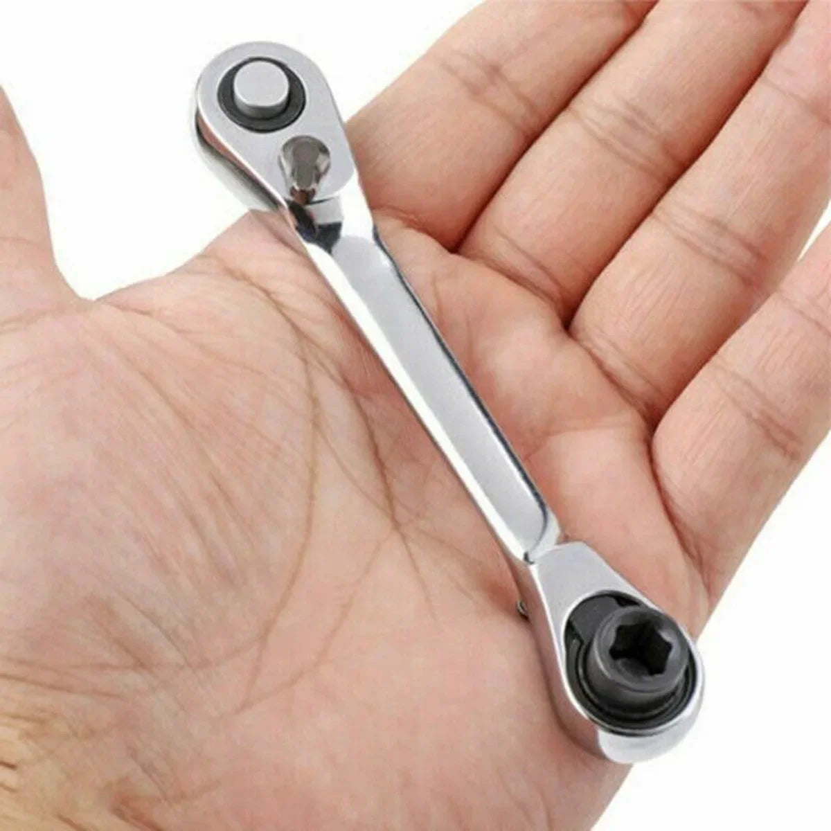 Rafford Mini Treble 1/4 Ratchet Wrench Double Ended Quick Socket