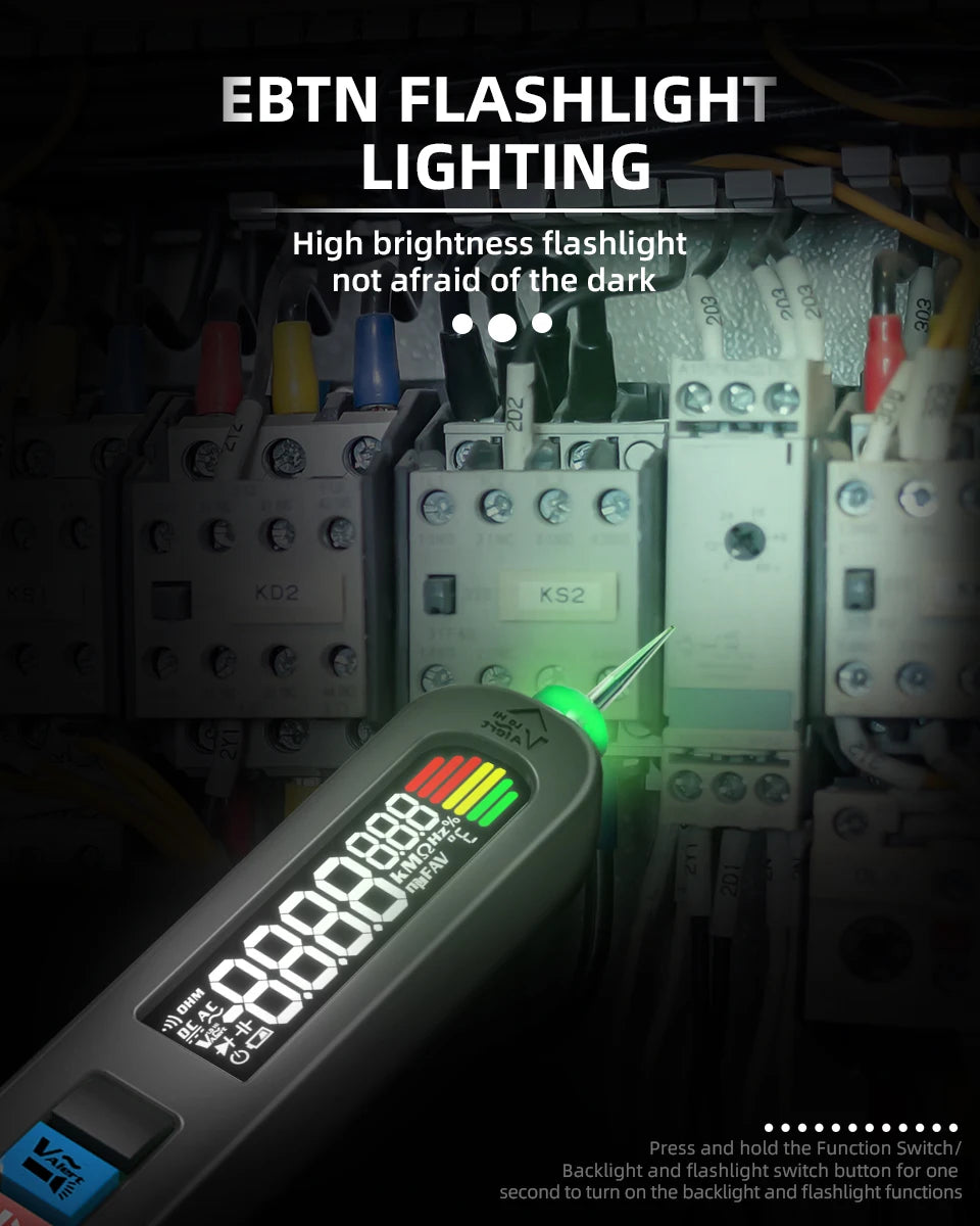 BSIDE Voltage Tester Pen 12V-300V Non-Contact Detection Leakage Live