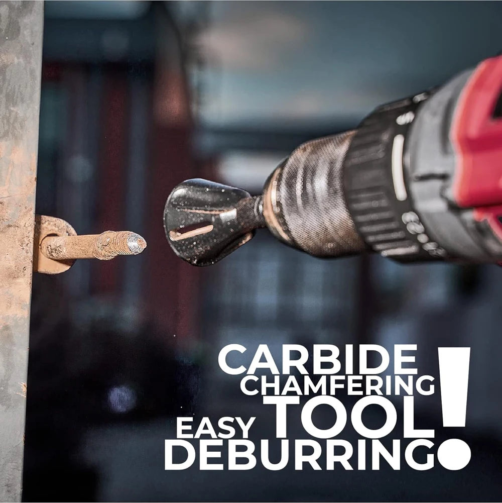 Deburring External Chamfer Tool for Metal High Speed Steel Hex Shank