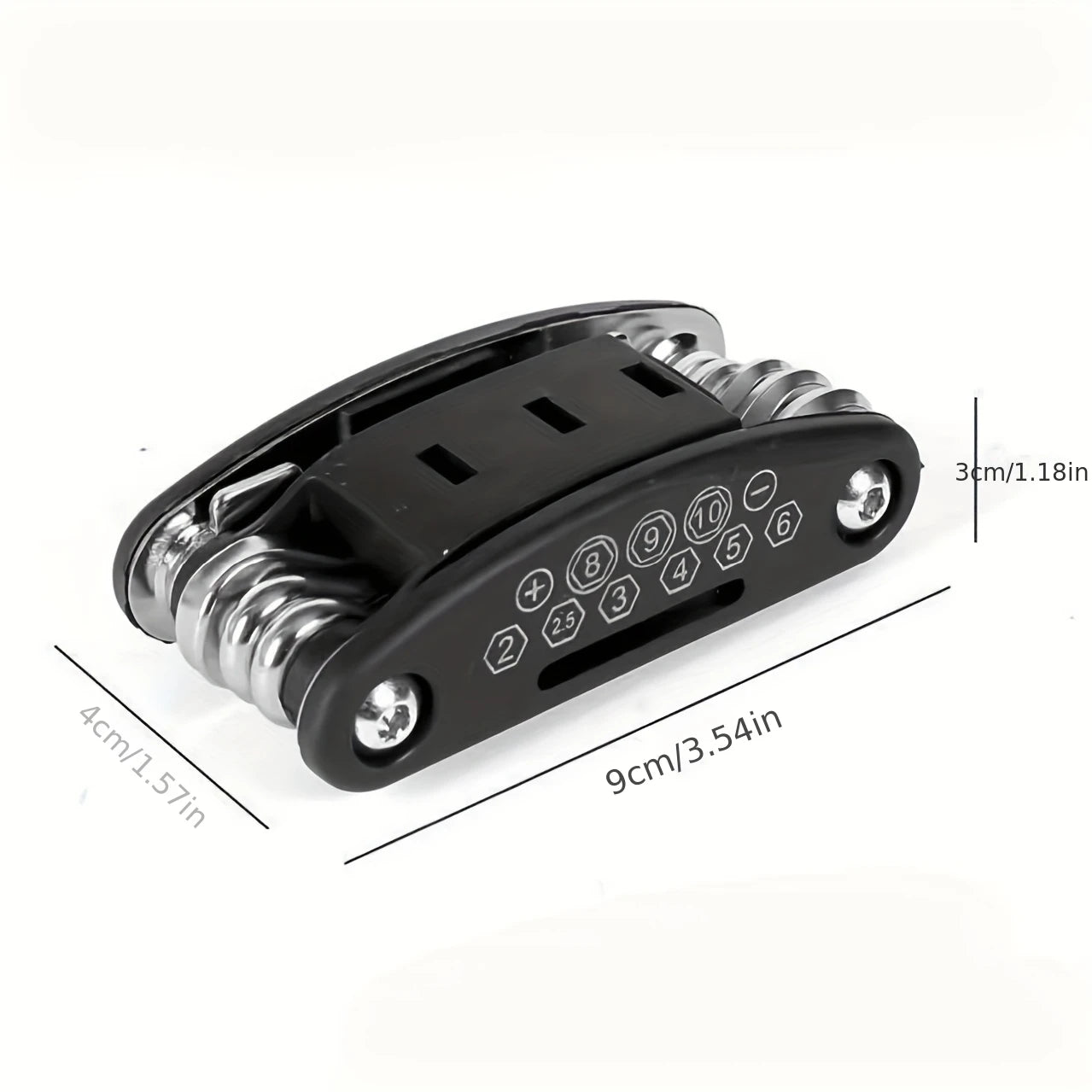 16-in-1 Socket Wrench Set, Non-Slip Rotating Head. Durable Stainless