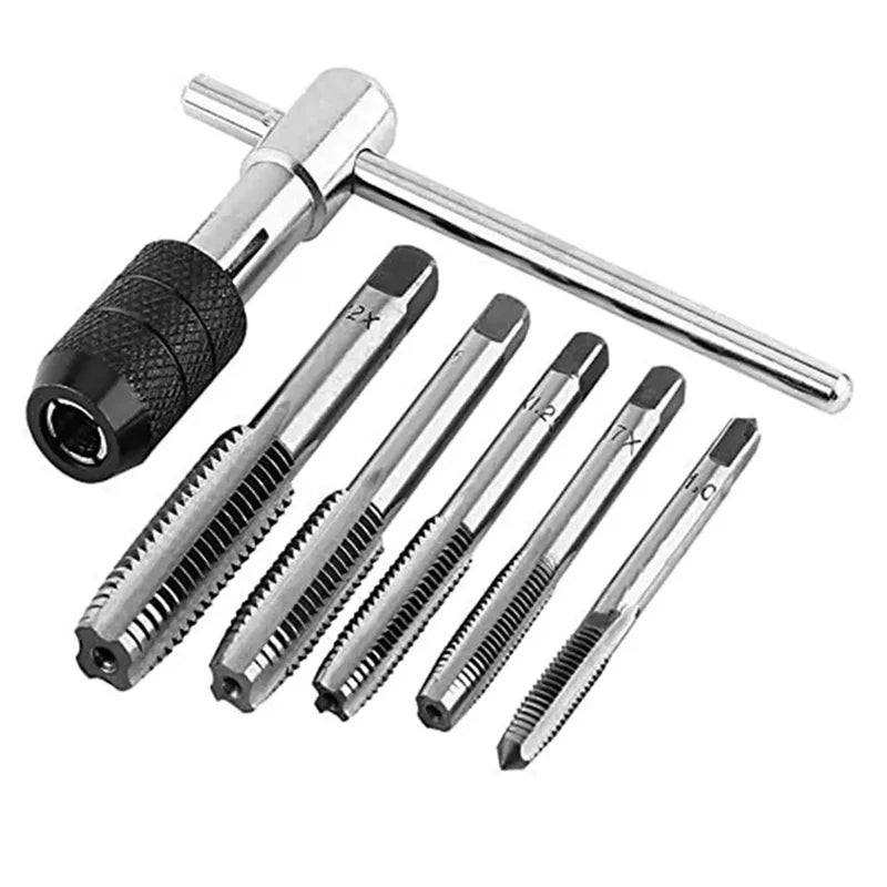 T-Handle Wrench M3 M4 M5 M6 M8 Hand Tap Reamer Thread Tapping Tool