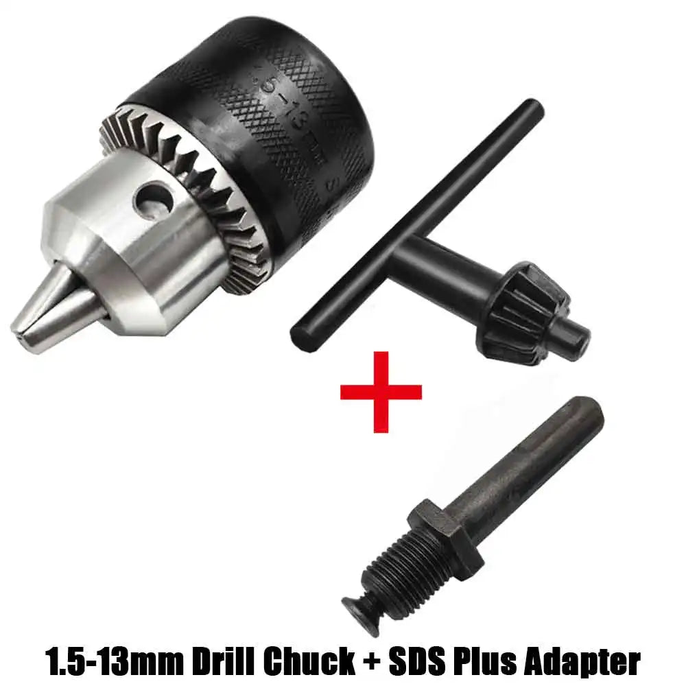 1.5-13mm Drill Chuck,1/2-20UNF Mount Impact Driver Bits Chuck