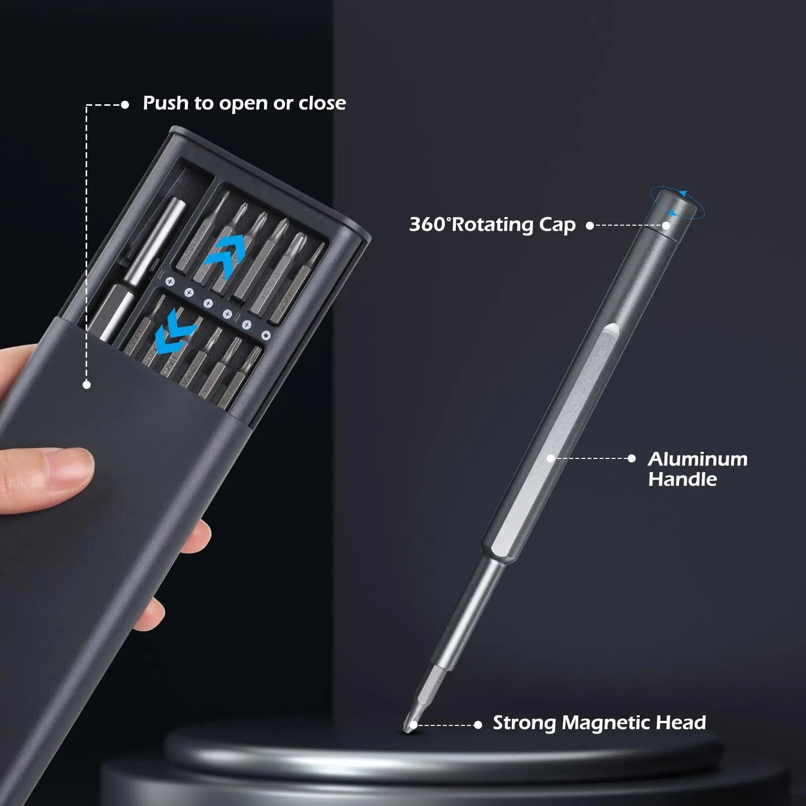 Precision Screwdriver Set 25 in 1 Phillips Torx Hexagonal Flat Head