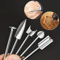 5/6Pcs Wood Carving Drill Bits Set 3mm Shank Compatible Rotary Tool...